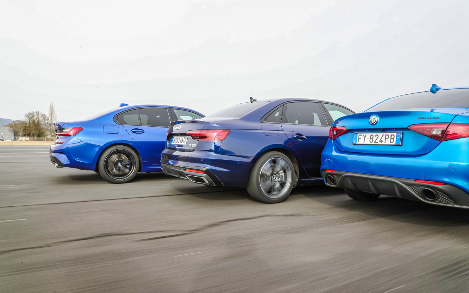 Test Giulia, A4 and Series 3: Why These Fast Sedans Are Bad for Your Blood Pressure