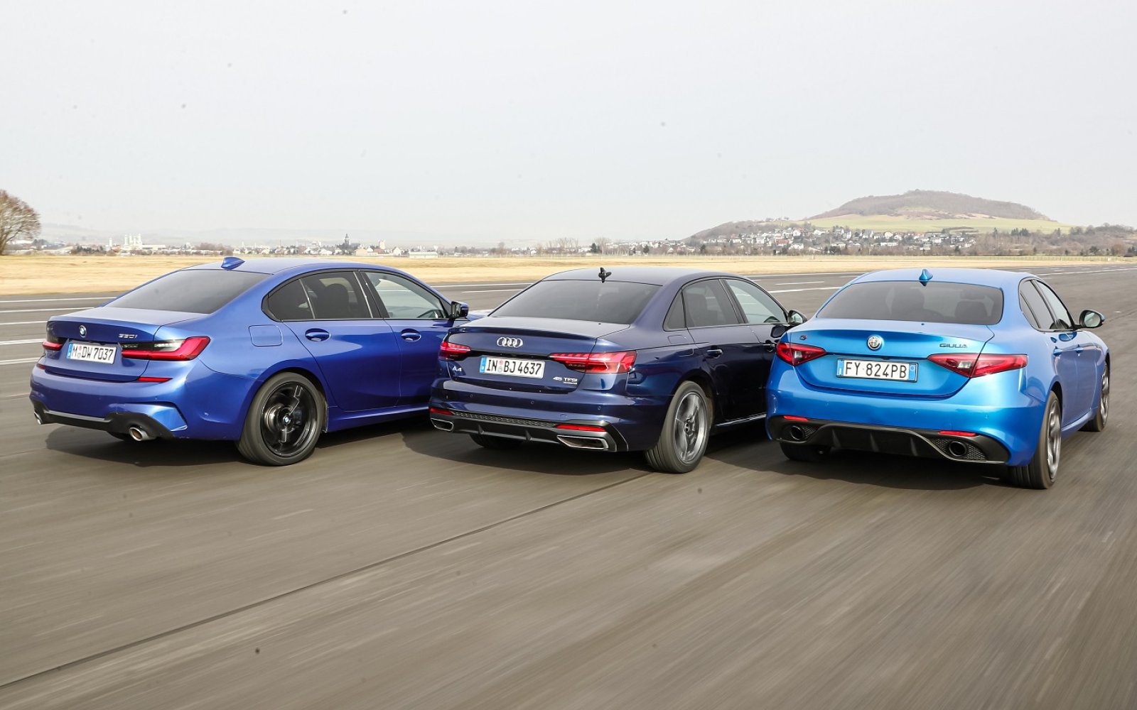 Test Giulia, A4 and 3 series: they are not cheap, so you can expect something in return
